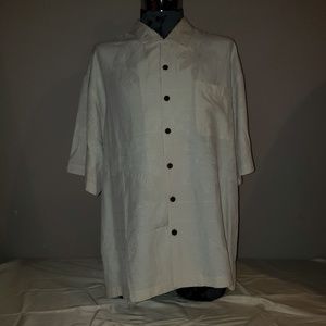 Jamaica Jaxx Button Up Down Hawaiian Palm Trees